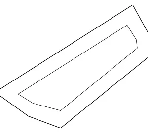 Pocket Cover - Mazda (BHN9-68-424)