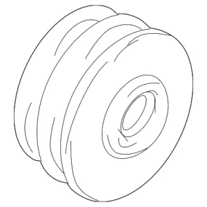 Pulley - Mazda (BPD4-11-401)