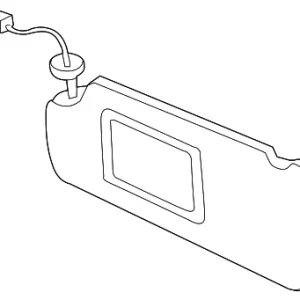 Sun-Visor - Mazda (TC87-69-320A-03)