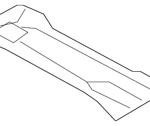 Seat Bracket - Mazda (NE51-54-620D)