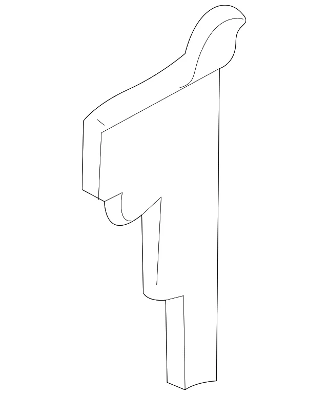 Side Seal - Mazda (LE43-61-529)