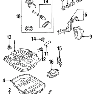 Pressure Valve - Mazda (BC4C-42-950A)