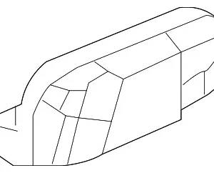 Side Impact Sens - Mazda (EF91-57-KC0C)