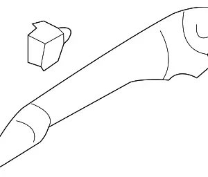 Handle, Outside - Mazda (EG23-58-410A-06)