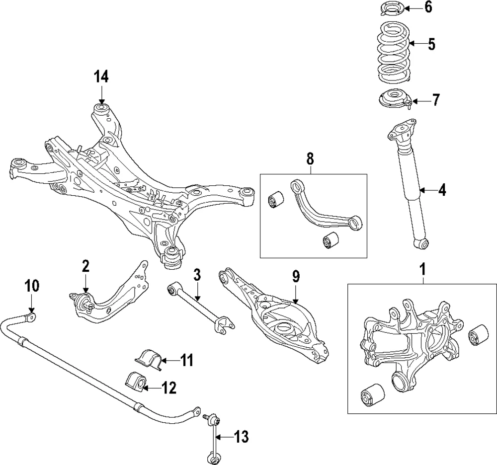 Knuckle - Mazda (KD35-26-11XF)