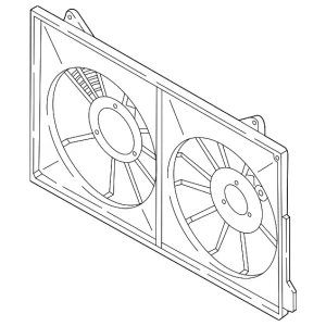 Fan Shroud - Mazda (PYFV-15-210)
