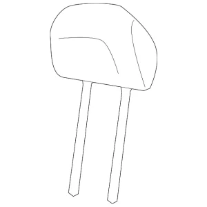 Headrest - Mazda (ZZCA-88-380-05)