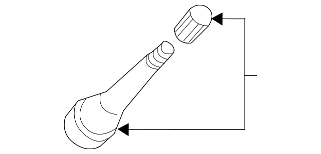Valve Stem - Mazda (9963-60-4140)