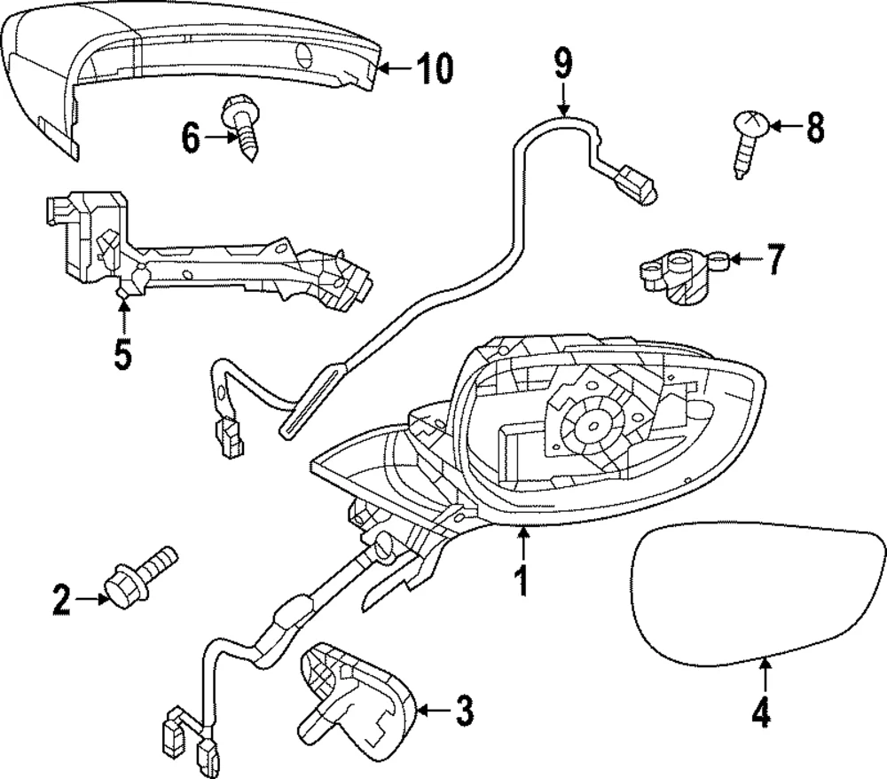 Wire - Mazda (DN4K-67-RC4)