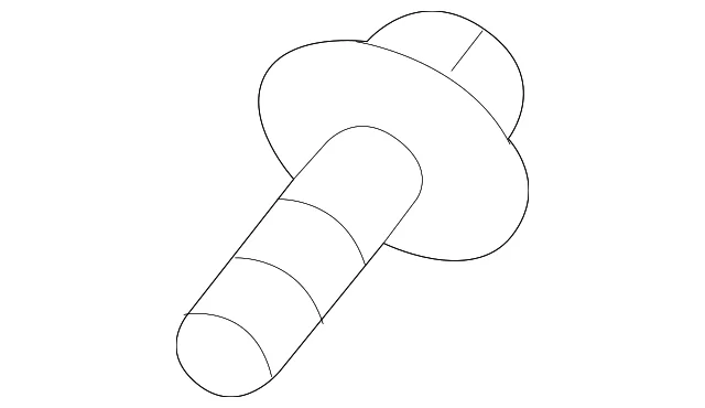Quarter Panel Speaker Screw - Mazda (9973-50-412)