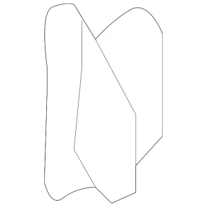 Lower Gate Trim Cap - Mazda (BCKD-68-949-02)
