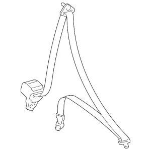 Lap & Shoulder Belt - Mazda (BRYE-57-L30A-30)