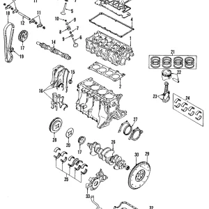 Valve Keeper - Mazda (B660-12-114)