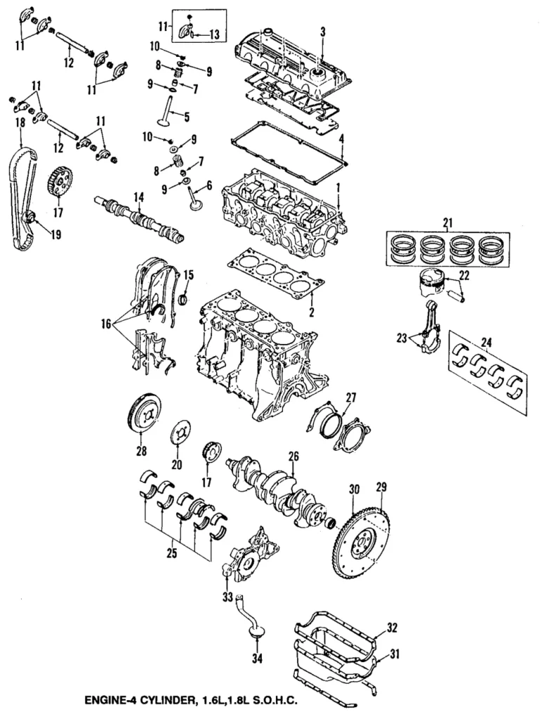 Flange - Mazda (B541-11-404A)