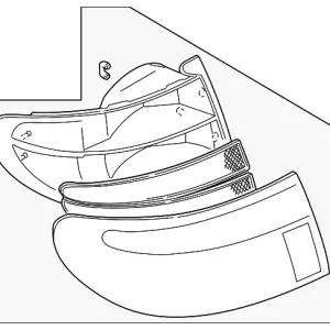 Lens & Housing - Mazda (T043-51-170A)
