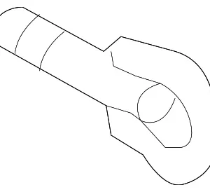 Tow Hook - Mazda (NE51-50-EJ0A)