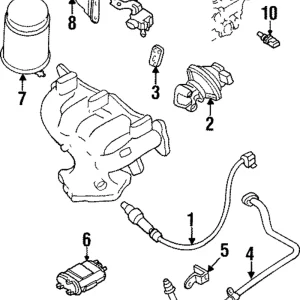 Egr Valve - Mazda (BP3C-20-300A-9U)