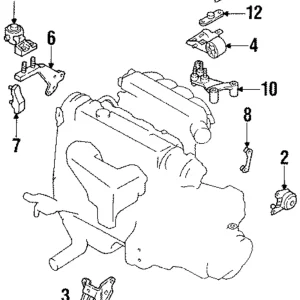 Side Mount - Mazda (M001-39-040)