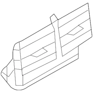 Rear Panel - Mazda (BCLV-64-91X-02)