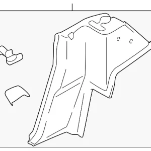 Quarter Trim - Mazda (N053-68-520C-21)