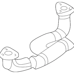 Front Pipe - Mazda (KL14-40-500B)