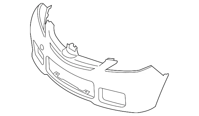 Bumper Cover - Mazda (CCZ3-50-03X-BB)