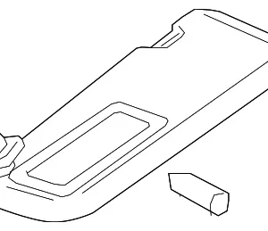 Sun-Visor - Mazda (TK48-69-270-75)