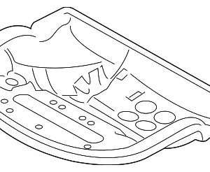 Seat Frame - Mazda (EH47-88-610)