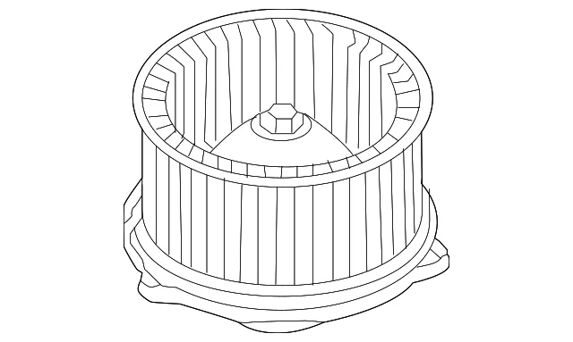 Blower Motor - Mazda (BCNP-61-B10)