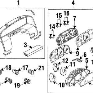 Bulb & Socket - Mazda (B21M-55-431)