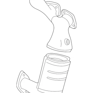 Exhaust Manifold - Mazda (GY01-13-4F0B)
