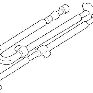 ABS Sensor Wire - Mazda (ZZP1-43-701A)