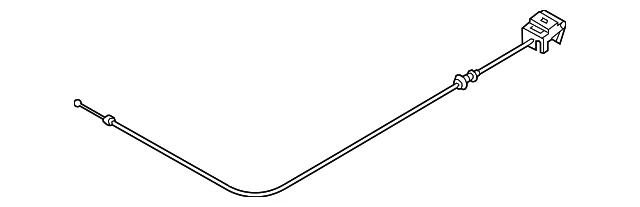 Wire Release Hood - Mazda (D10E-56-720B)