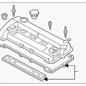 Valve Cover - Mazda (LF64-10-210F)