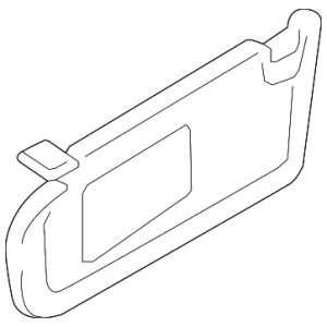 Sun-Visor - Mazda (BN8P-69-270C-77)