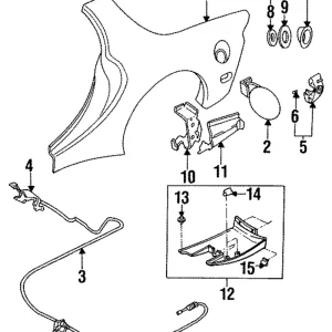 Stop Bracket - Mazda (FD01-56-83XC)