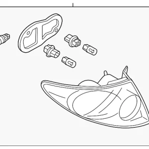 Tail Light Assembly - Mazda (GR6J-51-150)