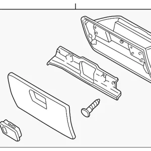 Glove Box Assembly - Mazda (LC62-64-030A-05)