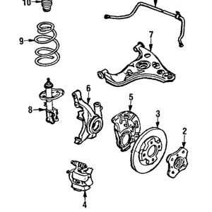 Rotor - Mazda (G091-33-251C)
