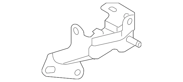 Air Inlet Hose Bracket - Mazda (L3K9-20-65X)