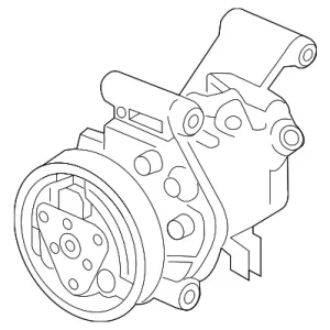 Compressor Assembly - Mazda (NA1J-61-450)