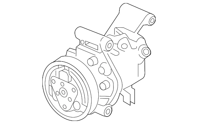 Compressor Assembly - Mazda (NA1J-61-450)