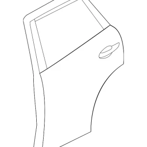 Door Shell - Mazda (KBY0-72-02XE)