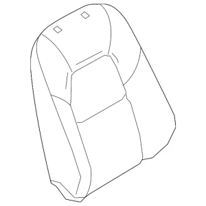 Seat Back Cover - Mazda (KB7W-88-131-02)