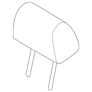 Headrest - Mazda (TD12-88-240B-02)