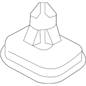 Lift-Gate Glass Stud - Mazda (G21E-63-938B)