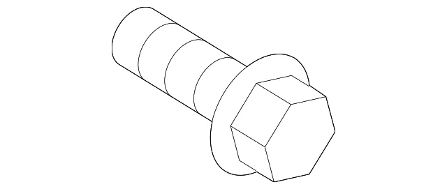 High Mount Lamp Screw - Mazda (9973-50-514)