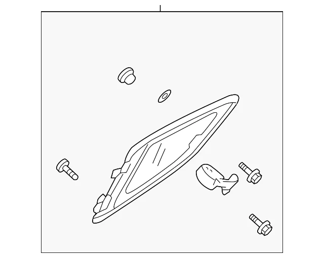 Door Glass - Mazda (FE01-72-5G0D)