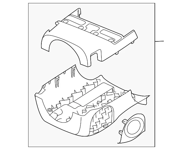 Column Cover - Mazda (EH45-60-21XC-02)