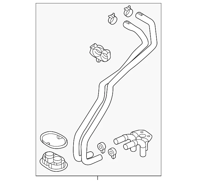 Water Pipe - Mazda (PX29-15-7H0)